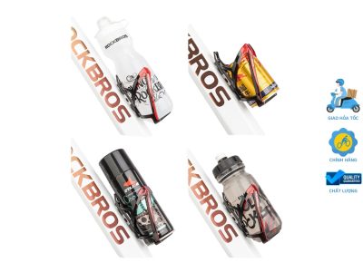 Gọng Nhựa Bình Nước Xe Đạp 2 Màu Thiết Kế Ôm Gọn