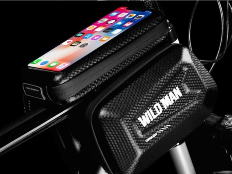 Túi Treo Khung Xe Đạp 3 Ngăn WildMan 5 Tiện lợi gắn trên khung xe đạp