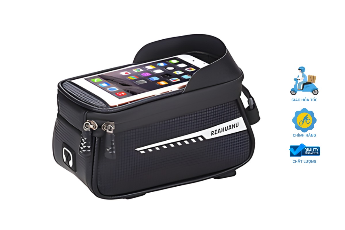 Túi Khung Xe Đạp 1 Ngăn Chống Thấm Nước 2 Túi Khung Xe Đạp 1 Ngăn Chống Thấm Nước