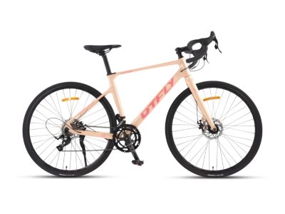 Xe Đạp Đua DTFLY R5 Màu Hồng Kem
