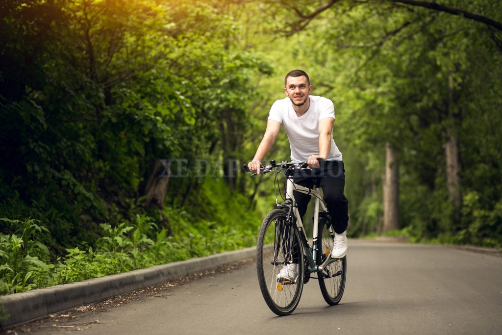 Xe đạp nam thường đường thiết kế phong cách thể thao mạnh mẽ