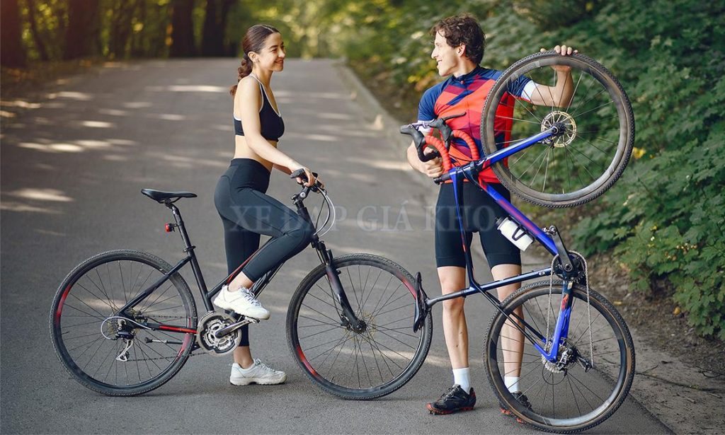 Thiết kế xe đạp có sự khác biệt giữa nam và nữ