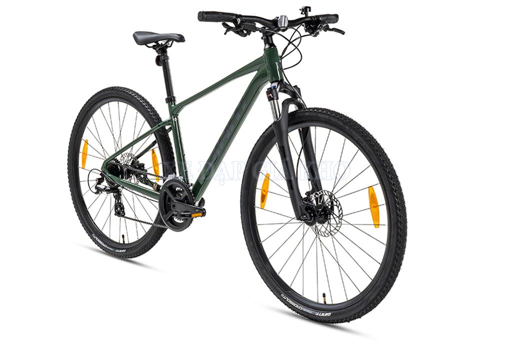 Xe Đạp Địa Hình MTB Giant Roam 3 Disc 2024 màu rêu, thiết kế năng động