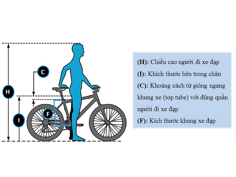 Hướng Dẫn Cách Chọn Size Xe Đạp Phù Hợp Với Chiều Cao 4 Cách đo và chọn size xe