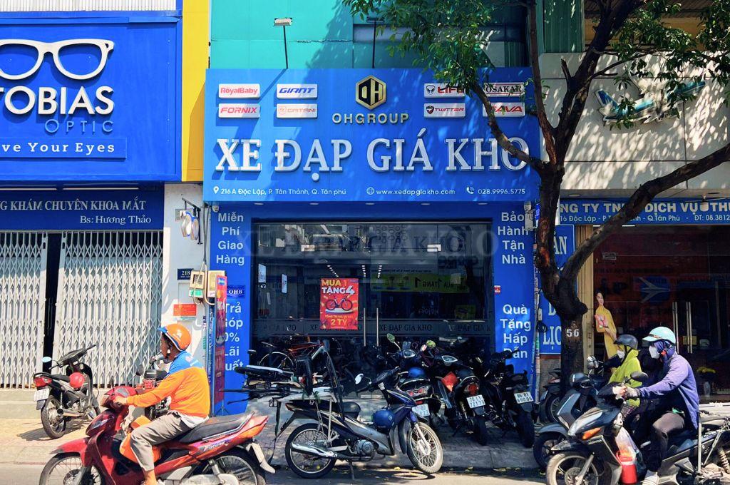 Xe Đạp Giá Kho là một trong những cửa hàng bán xe đạp ở quận Tân Phú