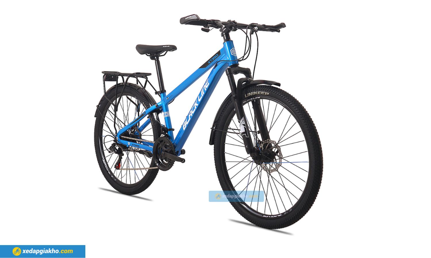 Xe Đạp Địa Hình MTB Black Line XT350 26 Inch thiết kế màu sắc nổi bật