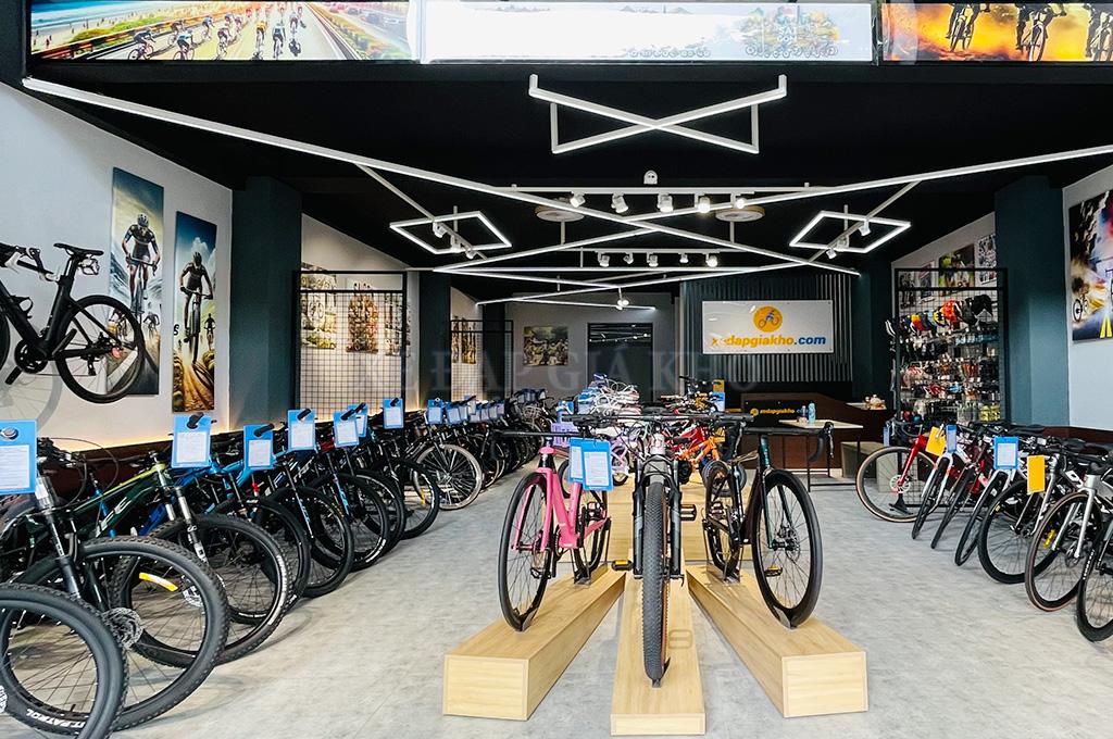 Chi Nhánh xe đạp tại Thủ Đức của Xe Đạp Giá Kho, không gian mua sắm với thiết kế hiện đại