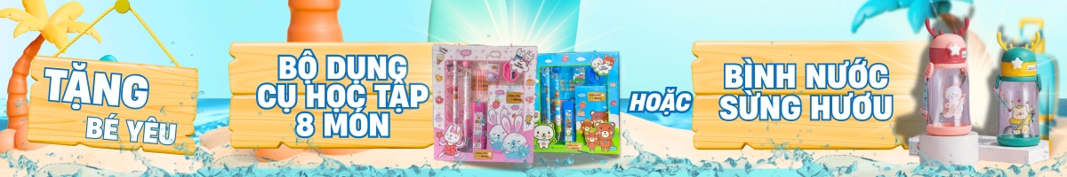 Banner xe đạp trẻ em khuyến mãi