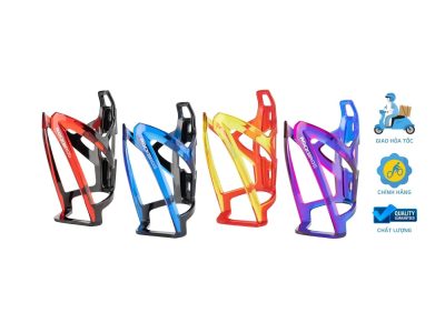 Thiết kế tiện ích của gọng nhựa bình nước xe đạp 2 màu mang lại sự thoải mái cho người sử dụng