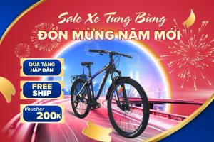 Chương trình ưu đãi lớn đầu năm tại Xe Đạp Giá Kho