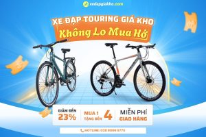 Mua xe đạp touring nhận ngay ưu đãi hấp dẫn