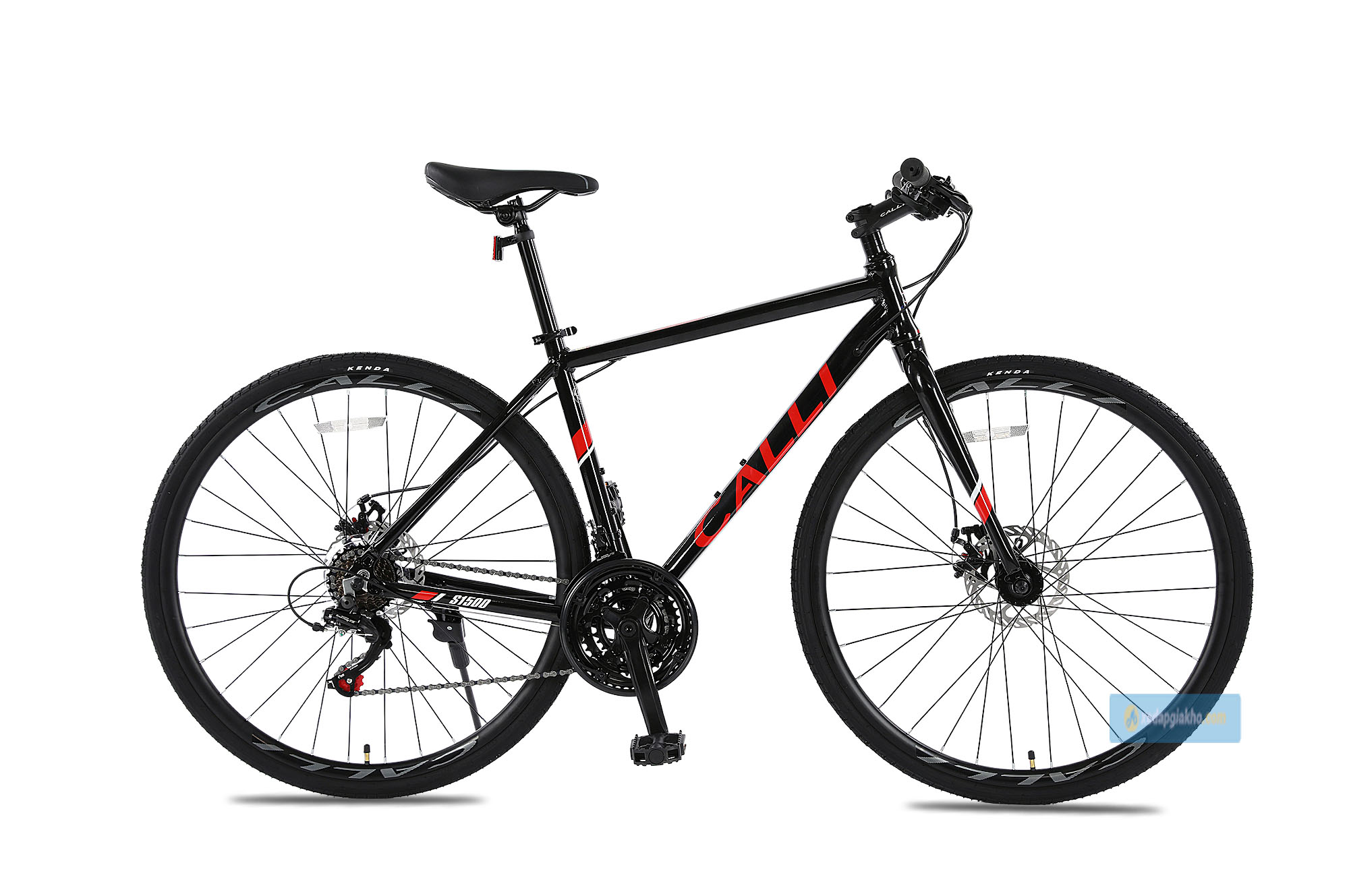 Xe Đạp Touring Calli S1500 – Khung Nhôm | Phanh Đĩa | Shimano