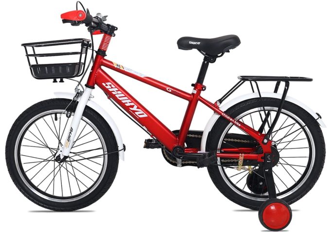 Xe đạp trẻ em 18 inch màu sắc nổi bật, thiết kế bắt mắt
