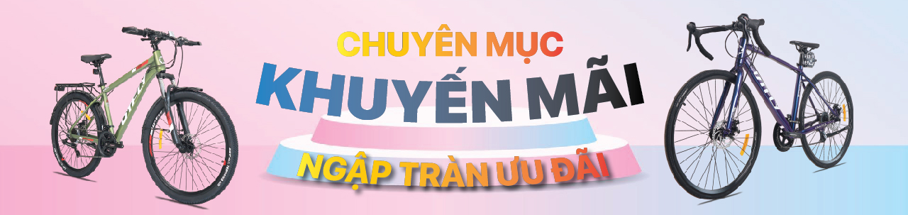 banner khuyen mai xe dap gia kho