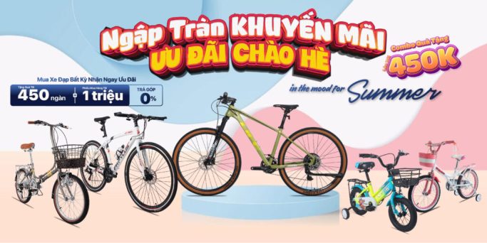 Xe Đạp Giá Kho – Nguồn Xe Đạp Nhập Khẩu Lớn Nhất Việt Nam