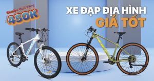 Mua xe đạp tại Xe Đạp Giá Kho với giá hợp lý, chất lượng cao, nhiều khuyến mãi hấp dẫn