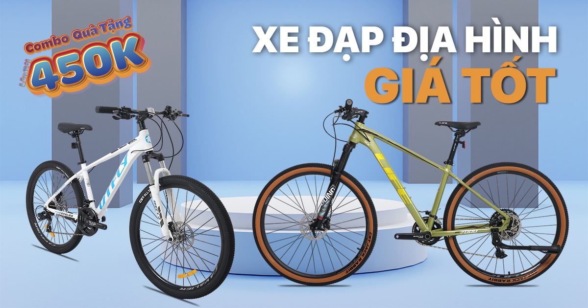 Mua xe đạp tại Xe Đạp Giá Kho với giá hợp lý, chất lượng cao, nhiều khuyến mãi hấp dẫn