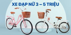 xe đạp nữ 3 – 5 triệu