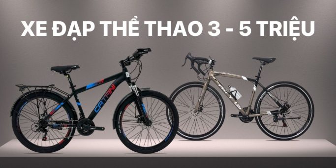 xe đạp thể thao 3 - 5 triệu