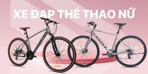 Xe đạp thể thao nữa năng động, đa dạng sự lựa chọn