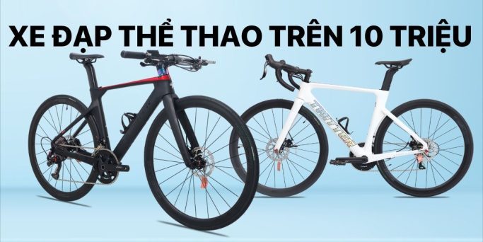 Xe đạp thể thao trên 10 triệu được thiết kế từ vật liệu cao cấp, đảm bảo độ bền và trọng lượng nhẹ