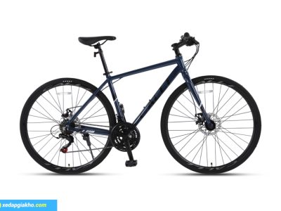 Xe đạp touring Calli S1500 màu đen xanh