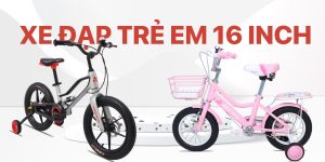 Xe đạp trẻ em 16 inch đa dạng mẫu mã