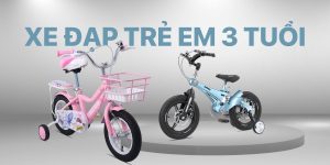 Xe đạp trẻ em 12 inch phù hợp với các bé từ 3 tuổi