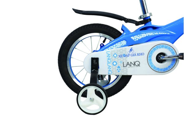 Xe đạp LanQ 14 inch với lốp xe chắc chắn, di chuyển mượt mà