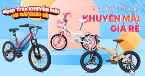 xe đạp trẻ em khuyến mãi giá rẻ