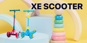 Xe Scooter đa dạng màu sắc