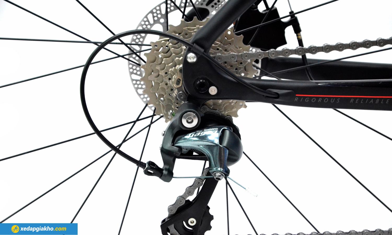 Gạt líp Shimano Tiagra tăng hiệu suất đạp xe và giảm thiểu sự cố chuyển số