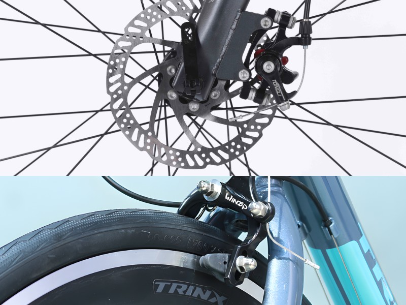 Xe Đạp Đua Giá Rẻ Dưới 5 Triệu: Top 4 Mẫu Cho Người Mới 5 Xe đạp đua 5 triệu có 2 dòng phanh được sử dụng nhiều