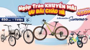 Mua Xe Đạp Liền Tay Nhận Ngay Ưu Đãi