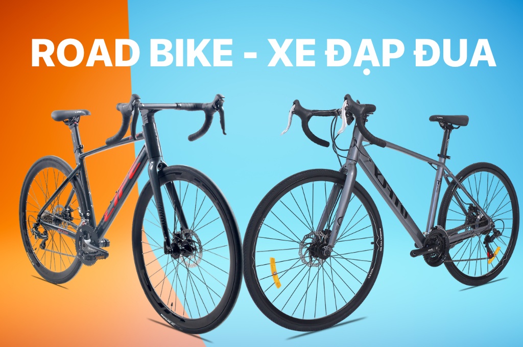 Road bike phù hợp cho di chuyển trên đường bằng phẳng