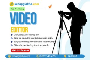 Tuyển dụng nhân viên Video Editor