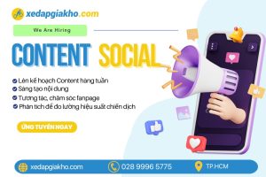 Ttuyển dụng nhân viên content Social