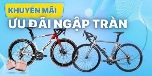 xe đạp khuyến mãi - ưu đãi ngập tràn