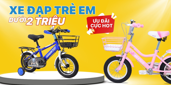 Chọn mua xe đạp dưới 2 Triệu với mức giá ưu đãi