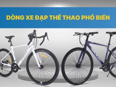 5 Dòng xe đạp thể thao phổ biến trên thị trường