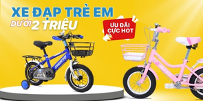 Banner phụ xe đạp trẻ em