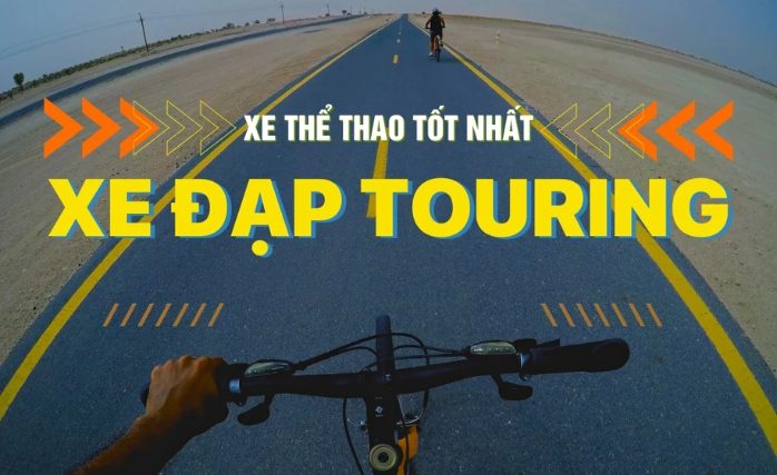 Banner xe đạp touring