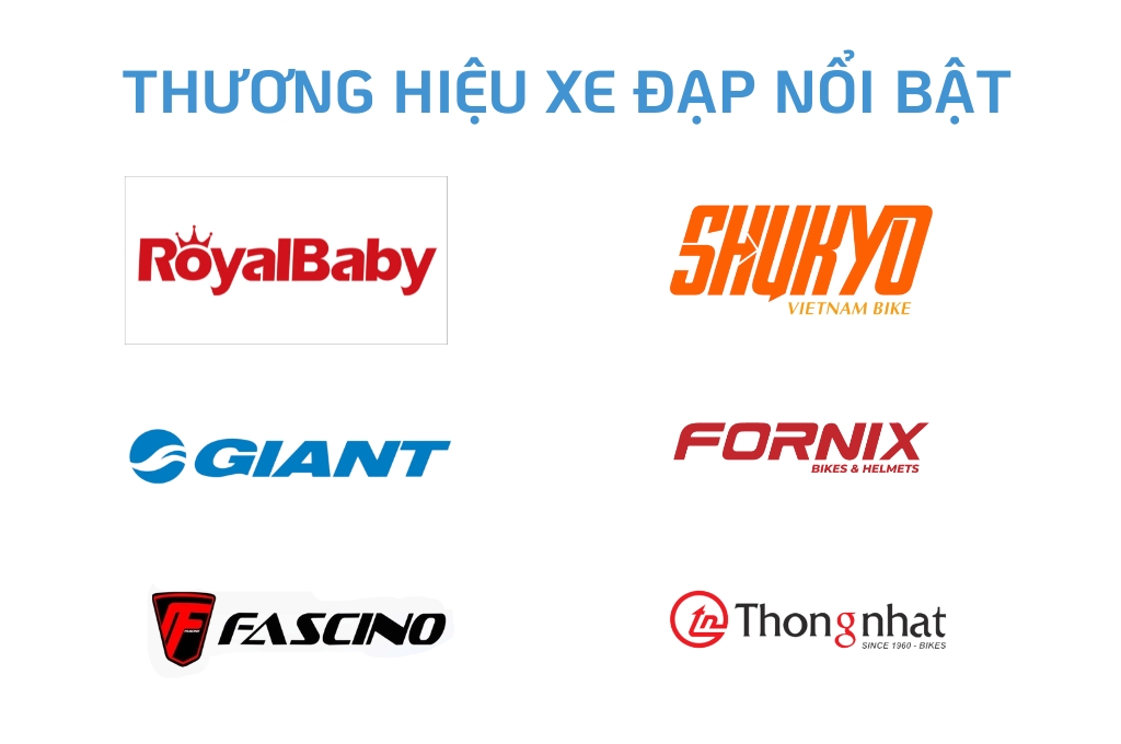 Một số thương hiệu xe đạp trẻ em uy tín