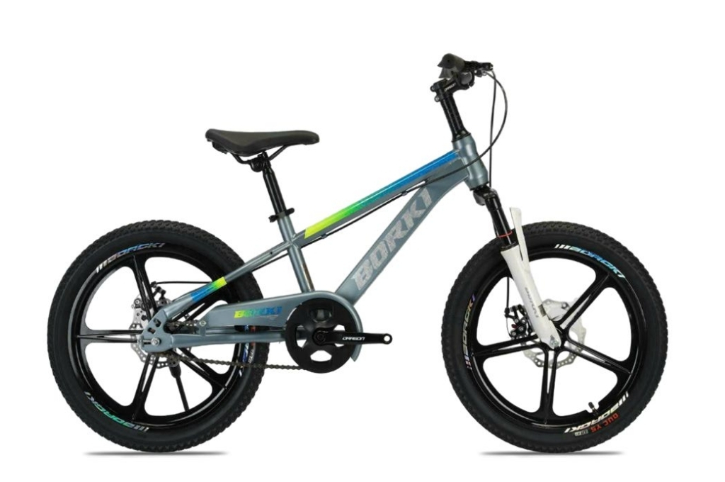 Xe Đạp Địa Hình MTB Trẻ Em Borgki 18 Inch, thiết kế năng động, ấn tượng cho các bé trai