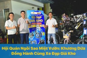 Hội quán Ngôi Sao Miệt Vườn: Khương Dừa đồng hành cùng Xe Đạp Giá Khoa