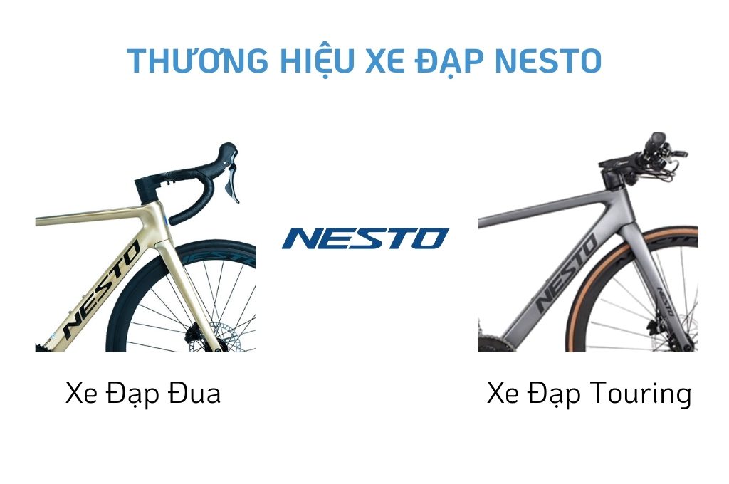 Xe đạp Nesto thiết kế hiện đại với chất lượng cao