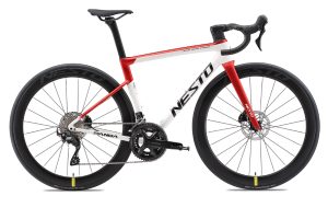 Xe đạp đua Nesto Panda trang bị ghi đông đầu cá mập dễ dàng điều khiển