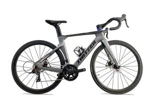 Xe đạp thể thao Twitter với khung sườn, phuộc và cọc yên làm từ sợi carbon chất lượng