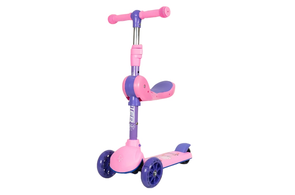 Việc ba mẹ cho bé sử dụng xe trượt scooter giúp bé tự tin hơn và không còn nhút nhát