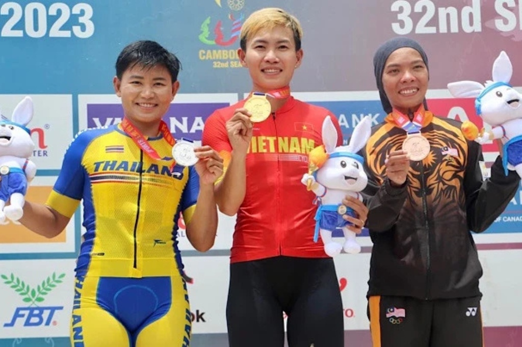 Nguyễn Thị Thật đạt huy chương vàng tại SEA Games 32